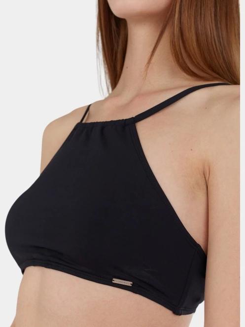 sutien bikini pt. femei Fundango Hogg High Neck Top negru 5