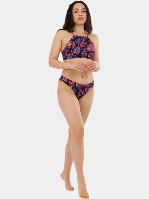 sutien bikini pt. femei Fundango Hogg High Neck Top negru 4