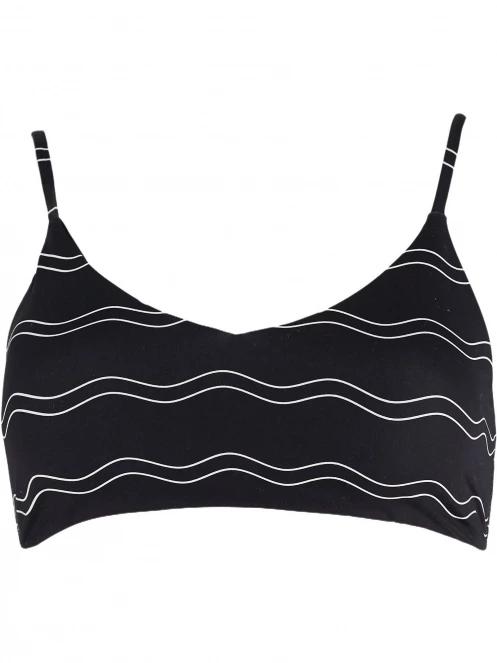 sutien bikini pt. femei Fundango Moana Classic Top negru 9