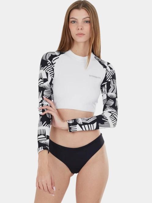 sutien bikini pt. femei Fundango Amelia Surf Top negru 2