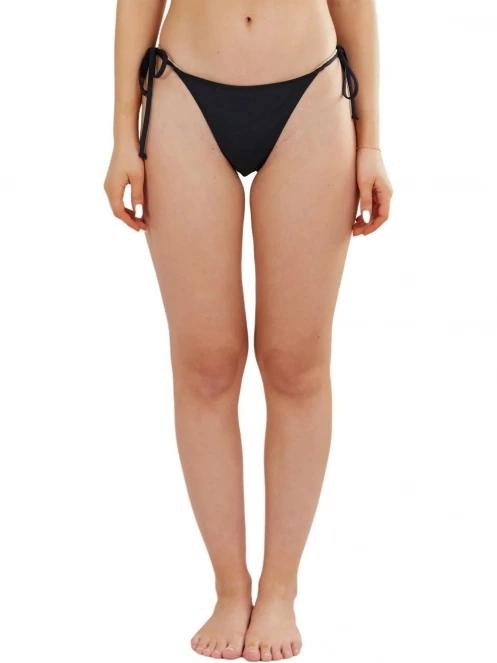chiloti bikini pt. femei Fundango Innisfil Ties-side Bottoms negru 2