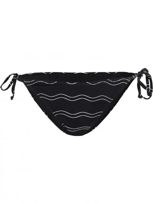 chiloti bikini pt. femei Fundango Innisfil Ties-side Bottoms negru 8