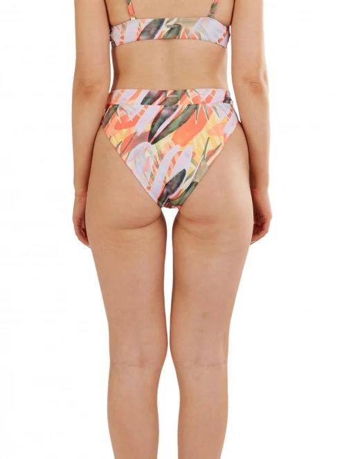 chiloti bikini pt. femei Fundango Sahara Mid Waist Full Bottoms violet 3