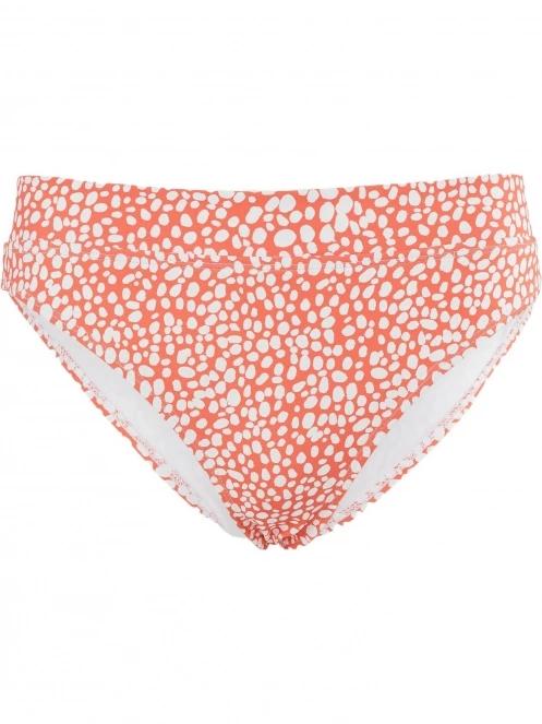 chiloti bikini pt. femei Fundango Sahara Mid Waist Full Bottoms rosu 7