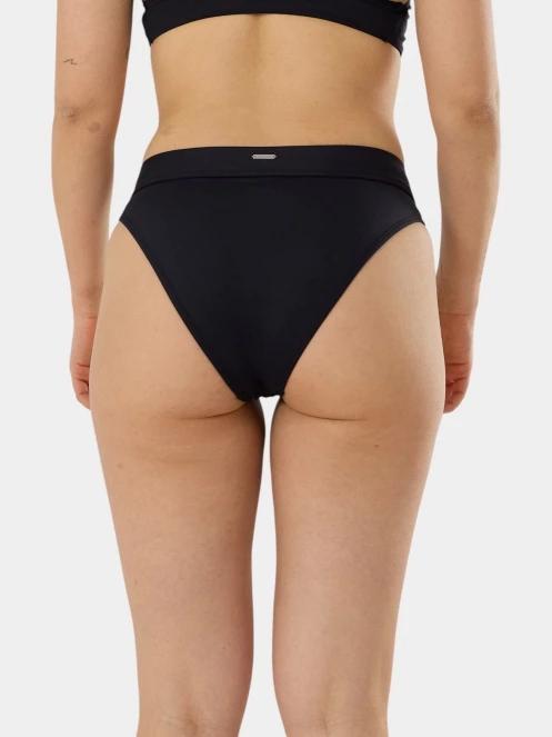 chiloti bikini pt. femei Fundango Sahara Midwaist Full Bottom negru 3