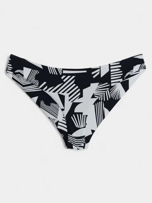 chiloti bikini pt. femei Fundango Hogg Hipster Bottom negru 8