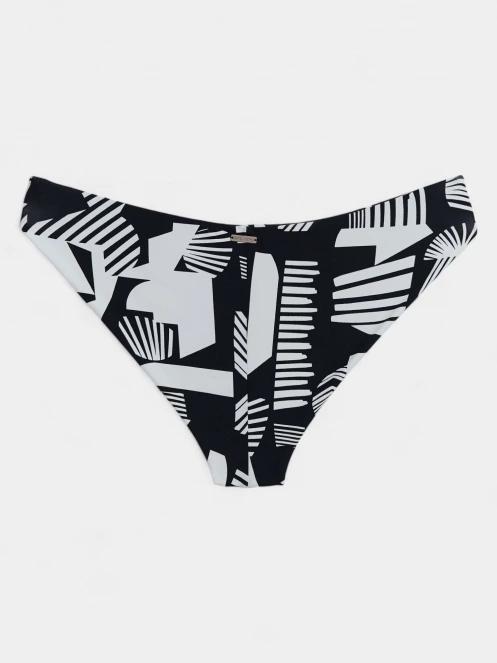 chiloti bikini pt. femei Fundango Hogg Hipster Bottom negru 9