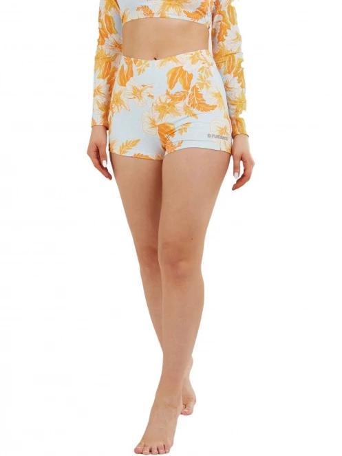 chiloti bikini pt. femei Fundango Amelia Surf Short portocaliu 2