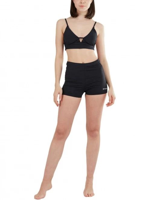 chiloti bikini pt. femei Fundango Amelia Surf Short negru 4