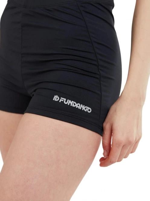 chiloti bikini pt. femei Fundango Amelia Surf Short negru 6