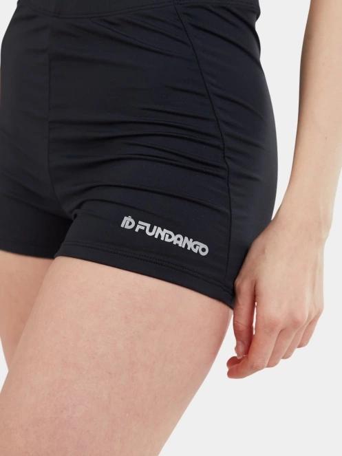 sorturi de baie pentru barbati pt. femei Fundango Amelia Surf Shorts negru 6