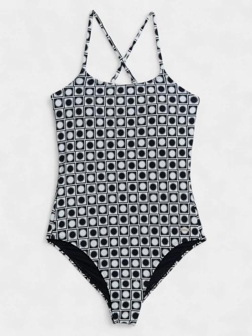 costum de baie pt. femei Fundango Lorida Classic Suit negru 8