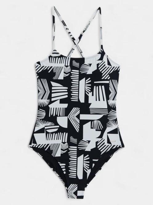 costum de baie pt. femei Fundango Lorida Classic Suit negru 8