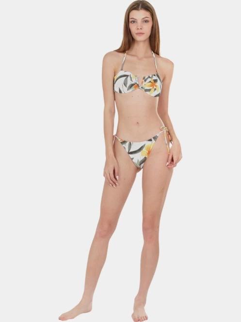 sutien bikini pt. femei Fundango Lola Bralette Top alb 4