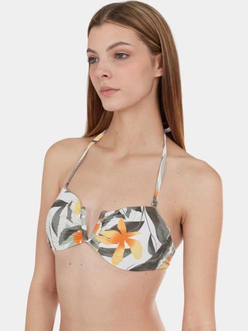 sutien bikini pt. femei Fundango Lola Bralette Top alb 5