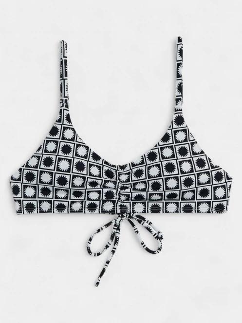 sutien bikini pt. femei Fundango Moana II Classic Top negru 7