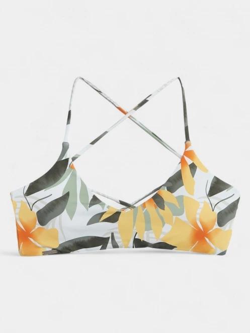 sutien bikini pt. femei Fundango Moana Bralette Top alb 6