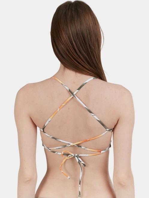 sutien bikini pt. femei Fundango Moana Bralette Top alb 3
