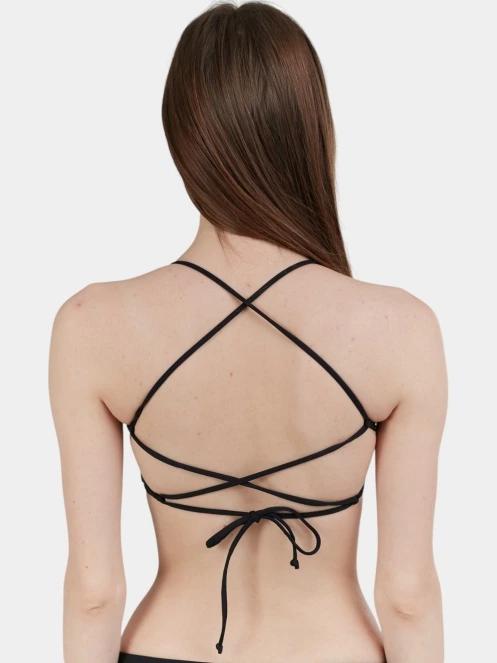 sutien bikini pt. femei Fundango Moana Bralette Top negru 3