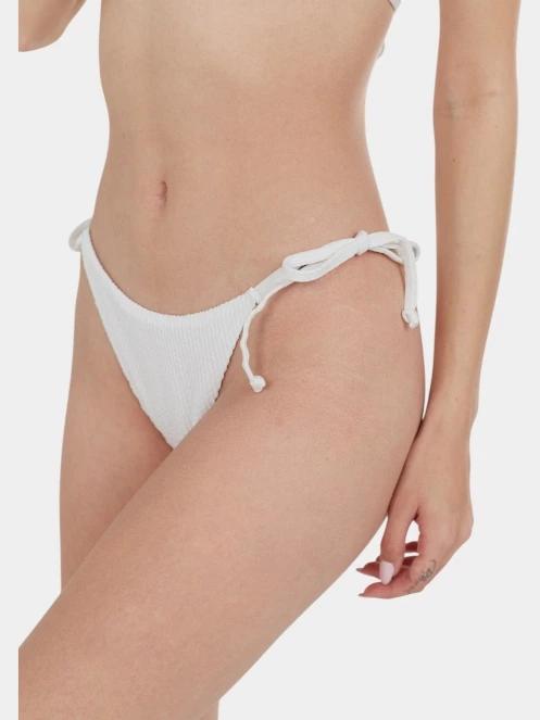 chiloti bikini pt. femei Fundango Innisfil II Tie-side Jacquard Bottom alb 2