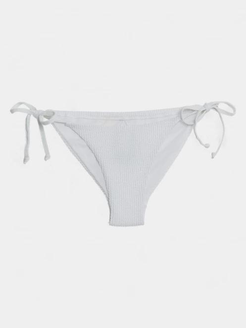 chiloti bikini pt. femei Fundango Innisfil II Tie-side Jacquard Bottom alb 5