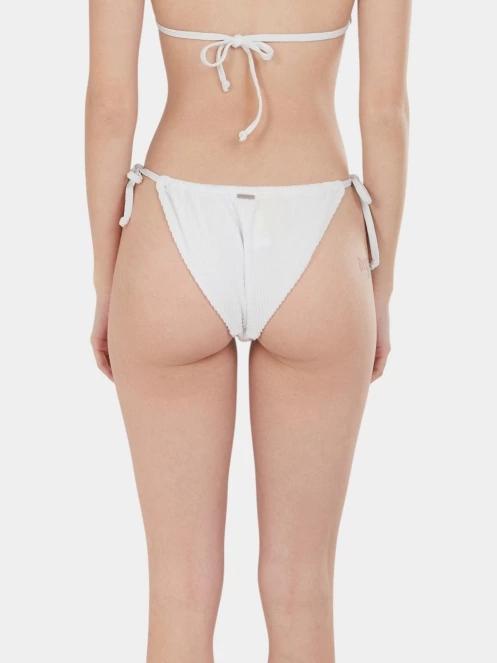 chiloti bikini pt. femei Fundango Innisfil II Tie-side Jacquard Bottom alb 3