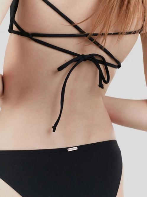chiloti bikini pt. femei Fundango Moana II Classic Bottom negru 6