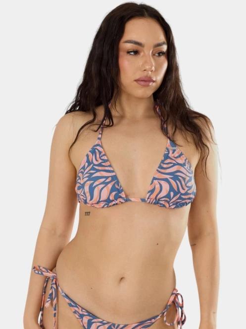 sutien bikini pt. femei Fundango Innisfil III Triangle Top albastru inchis 5