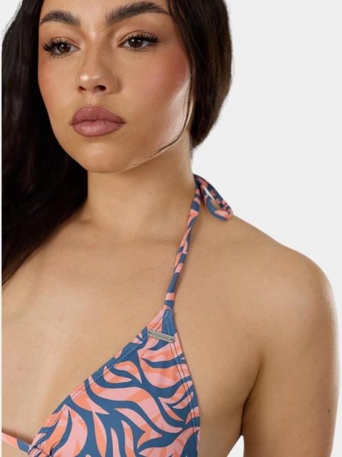 sutien bikini pt. femei Fundango Innisfil III Triangle Top albastru inchis 7