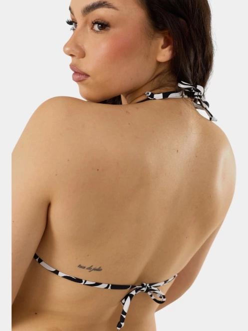 sutien bikini pt. femei Fundango Innisfil III Triangle Top negru 8