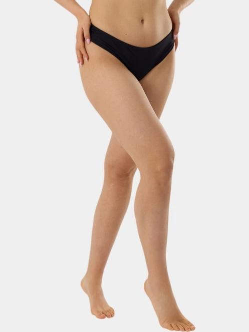 chiloti bikini pt. femei Fundango Hogg High Waisted Bottom negru 2