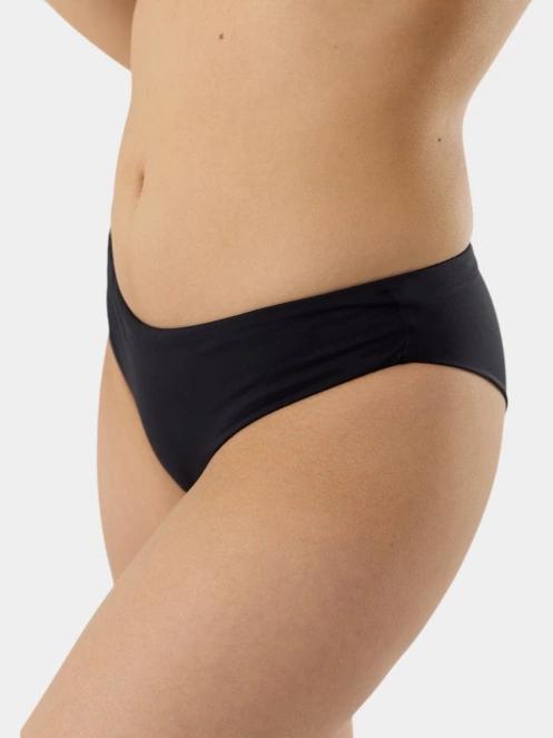 chiloti bikini pt. femei Fundango Hogg High Waisted Bottom negru 5