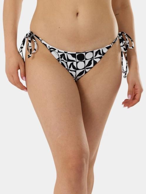 chiloti bikini pt. femei Fundango Innisfil III Tie-side Bottom negru 2