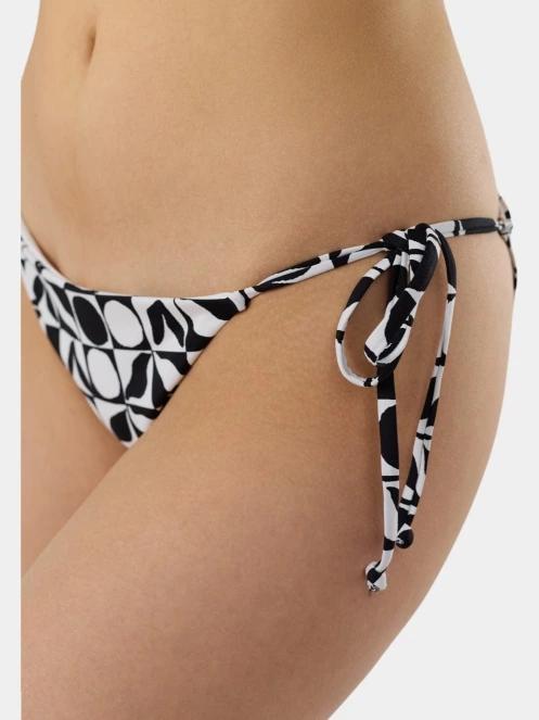 chiloti bikini pt. femei Fundango Innisfil III Tie-side Bottom negru 6