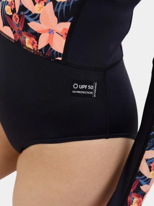 costum de baie pt. femei Fundango Dolphin Long Sleeve Suit roz 7