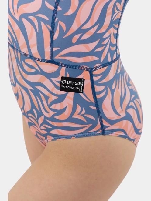 costum de baie pt. femei Fundango Dolphin Long Sleeve Suit albastru inchis 7