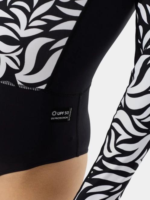 costum de baie pt. femei Fundango Dolphin Long Sleeve Suit negru 6