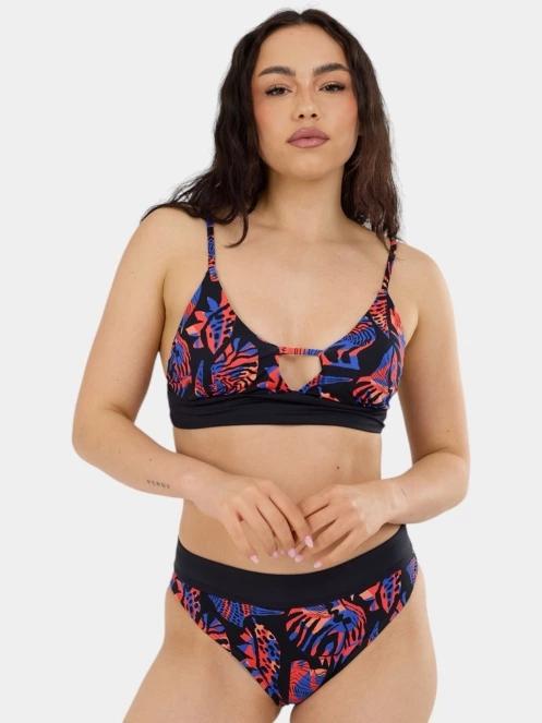 bikini pt. femei Fundango Sahara V-Neck Set negru 2