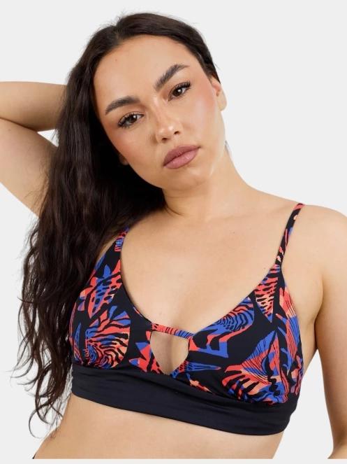 bikini pt. femei Fundango Sahara V-Neck Set negru 6