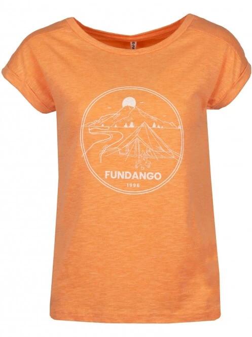 tricou cu maneci scurte pt. femei Fundango Amira T-shirt galben 6
