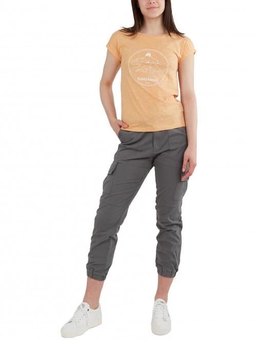 tricou cu maneci scurte pt. femei Fundango Amira T-shirt galben 5