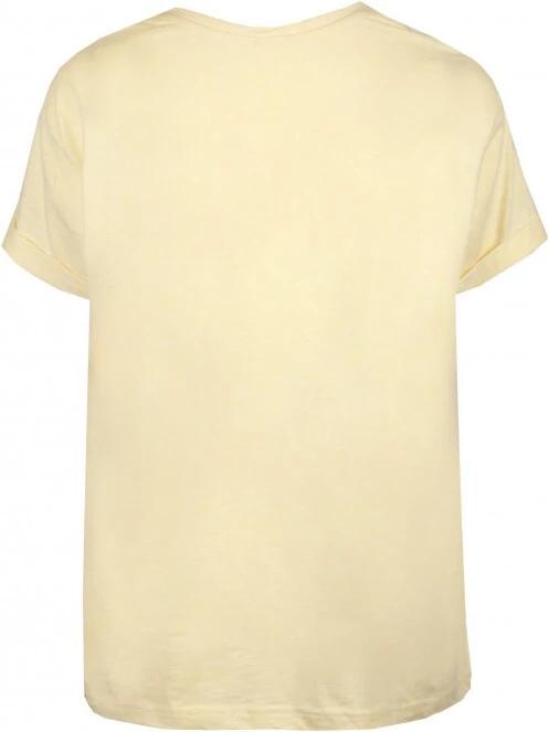 tricou cu maneci scurte pt. femei Fundango Nissa T-shirt galben 7