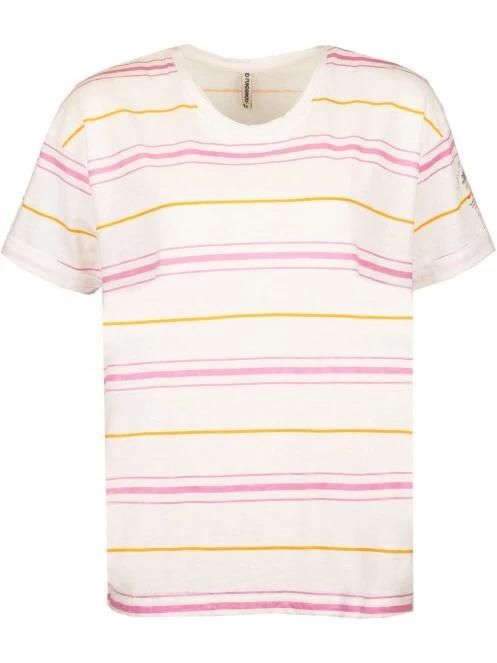 tricou cu maneci scurte pt. femei Fundango Nissa T-shirt alb 6