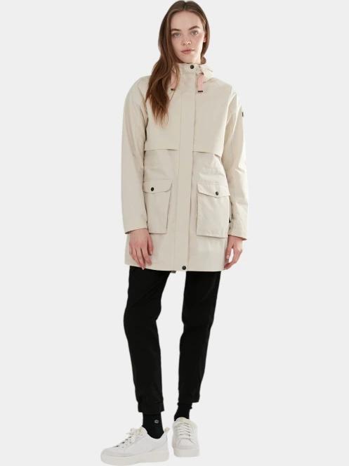 haine de ploaie pt. femei Fundango Zhuri Waterproof Jacket nisip 4