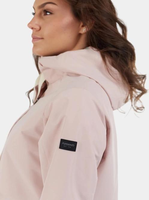 haine de ploaie pt. femei Fundango Zhuri Waterproof Jacket roz 6