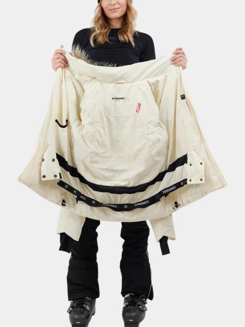geaca de schi pt. femei Fundango Elyra Fur Padded Jacket alb 6