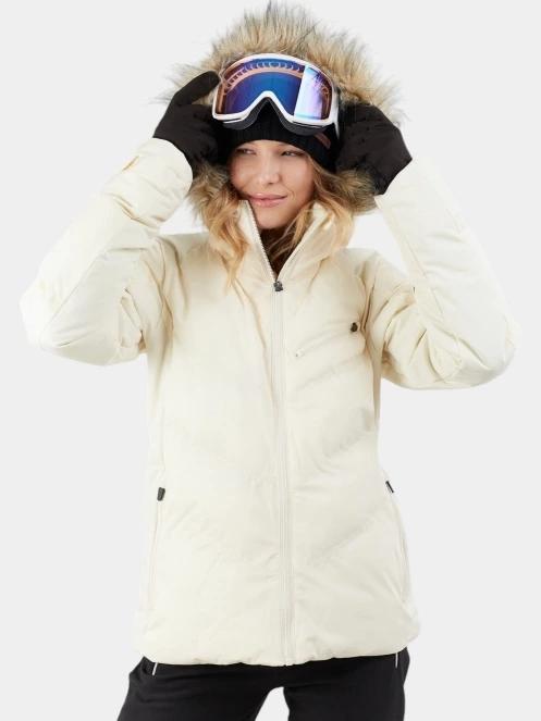 geaca de schi pt. femei Fundango Elyra Fur Padded Jacket alb 7