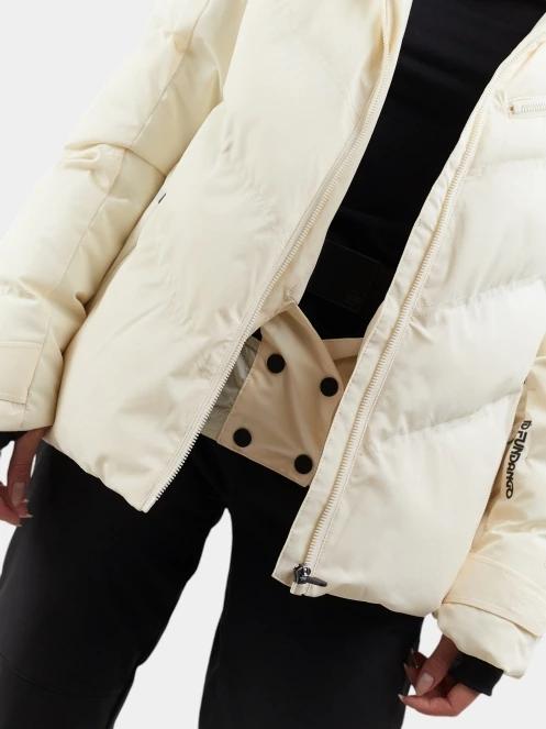 geaca de schi pt. femei Fundango Elyra Fur Padded Jacket alb 11