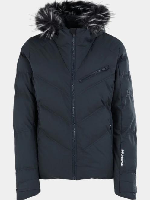 geaca de schi matlasata pt. femei Fundango Elyra Fur Padded Jacket negru 10
