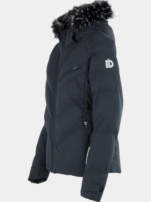 geaca de schi matlasata pt. femei Fundango Elyra Fur Padded Jacket negru 11